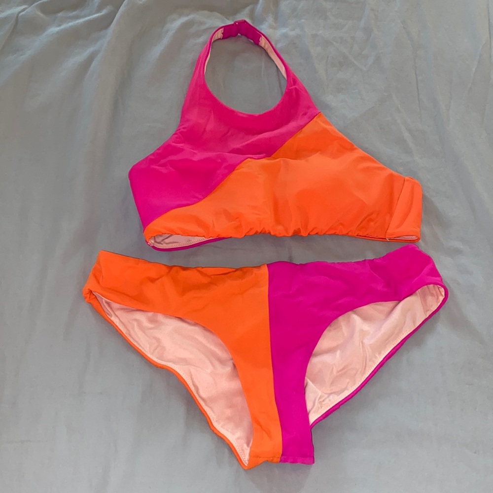 Colorblock Sporty Bikini